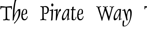 Font : Dolphin-Condensed-Normal 2 Custom Text : The Pirate Way Test your own text here Click to download or to view this font on a tshirt that can be custom printed in Bali